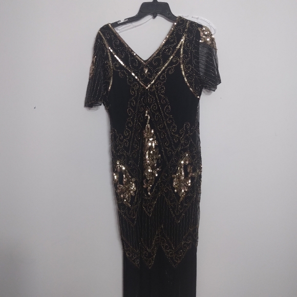 Pretty Guide women dress Retro, Short sleeve. Size large. - Picture 6 of 8